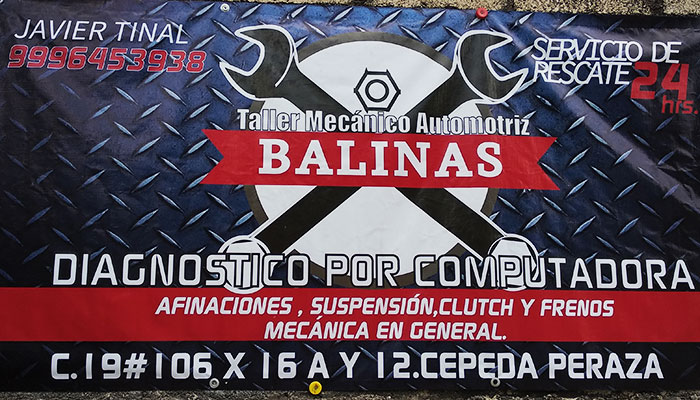 Taller Mecánico Automotriz  "Balinas"