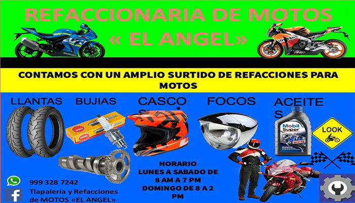 Tlapalería y Refaccionaria de Motos "El Angel"